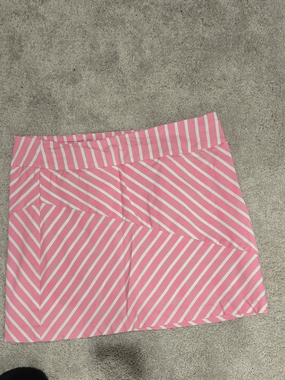 Pink & White Skort Stretchy